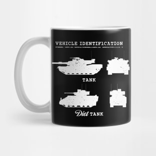 Diet Tank - white Mug